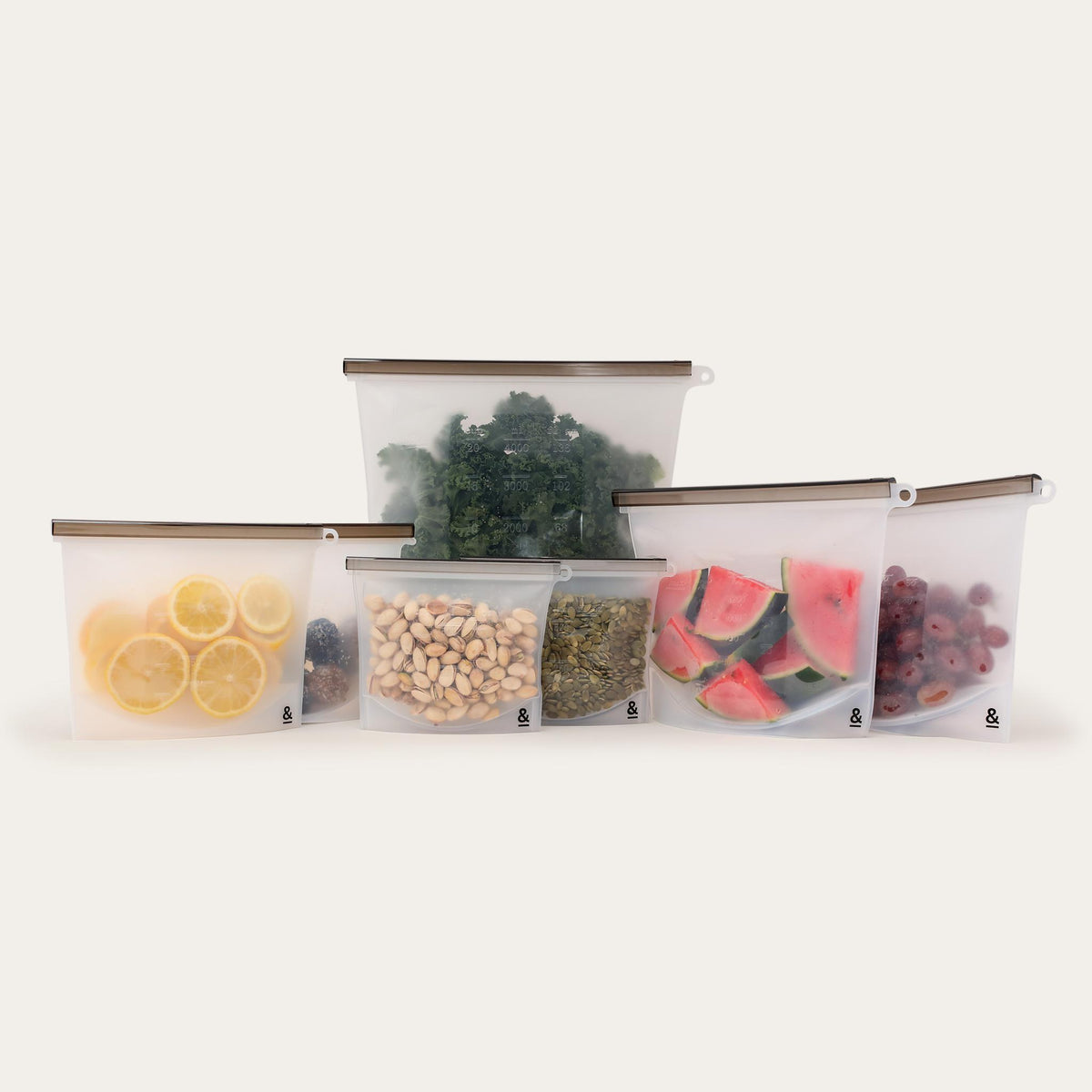 Reusable Silicone Food Storage Bags