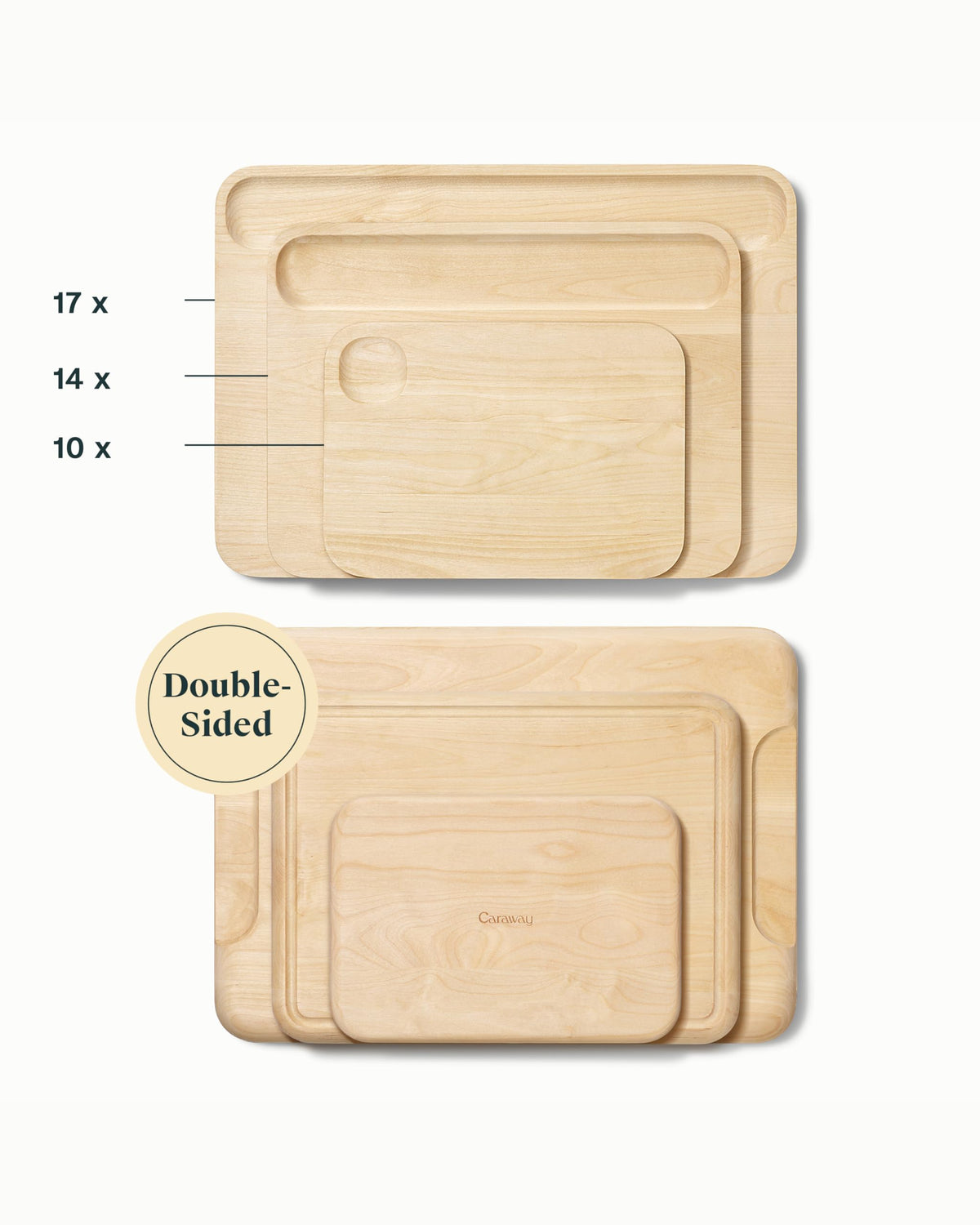 Caraway 10 x 7" Small Wood Cutting Board