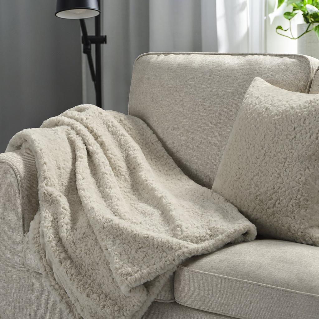 Soft Textured Throw Blanket