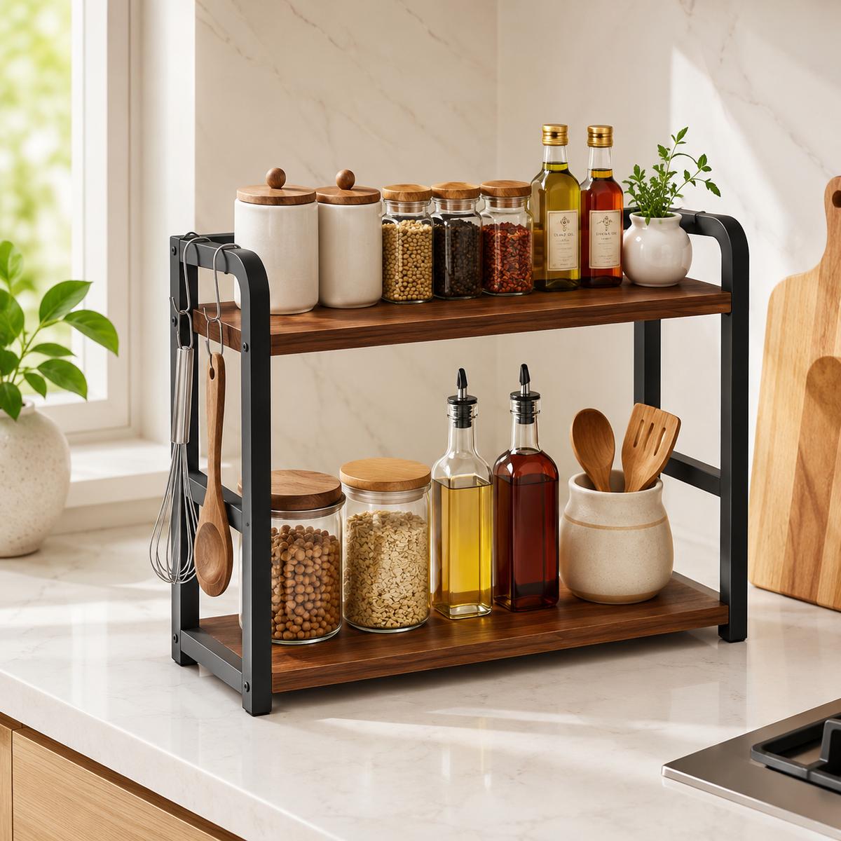 Adjustable Kitchen Storage Organizer